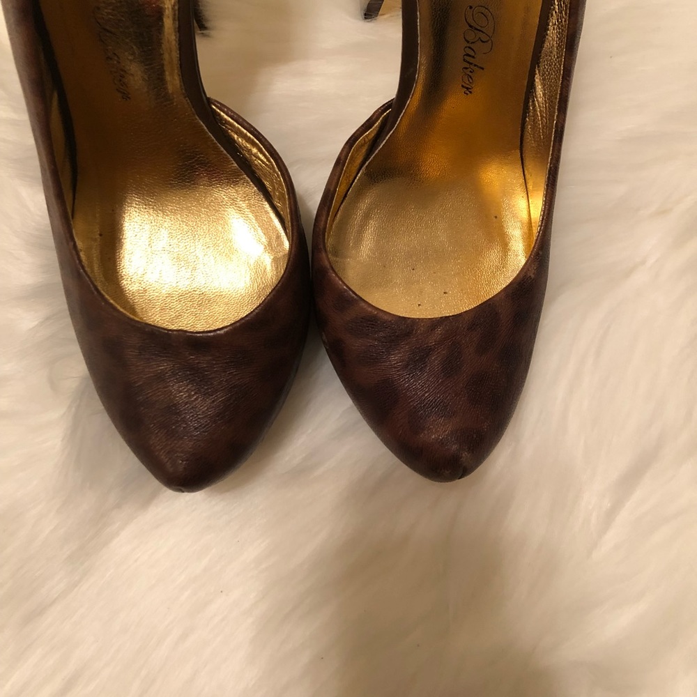 Ted Baker D’Orsay Leopard print stilettos heels - Picture 5 of 8